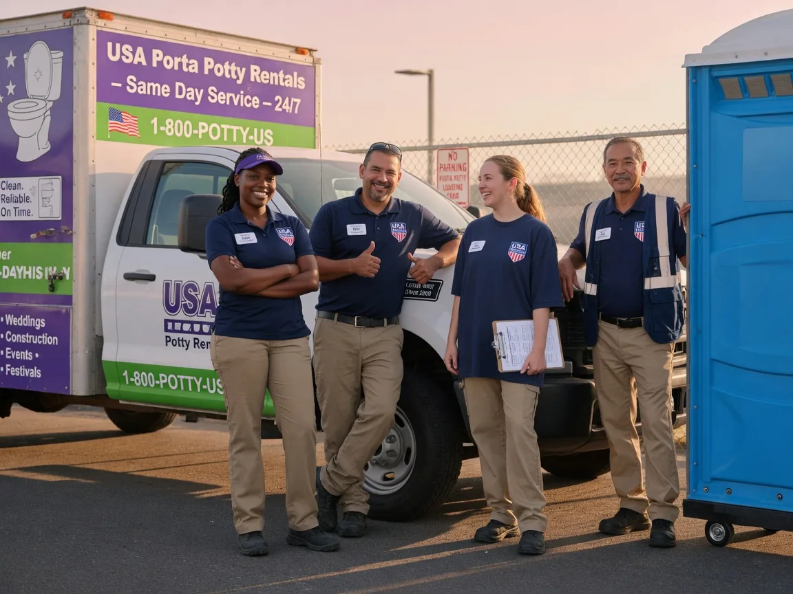 Porta Potty Rental company in Corning, CA